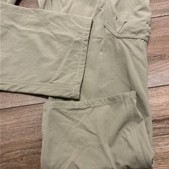 Men's Under Armour UA Cargo Pants 36x30 Beige Nylon Lightweight Casual Outdoor - Picture 7 of 11